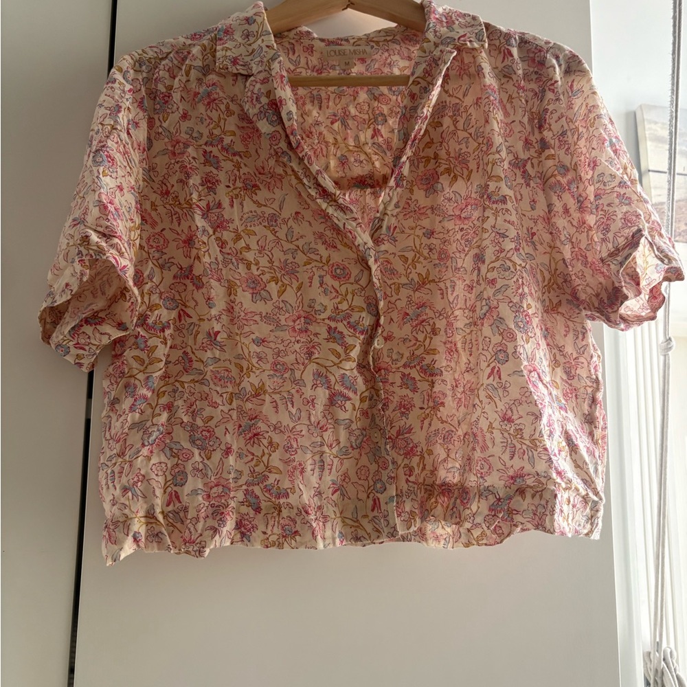 Louise Misha Pajama set - top medium, bottoms large